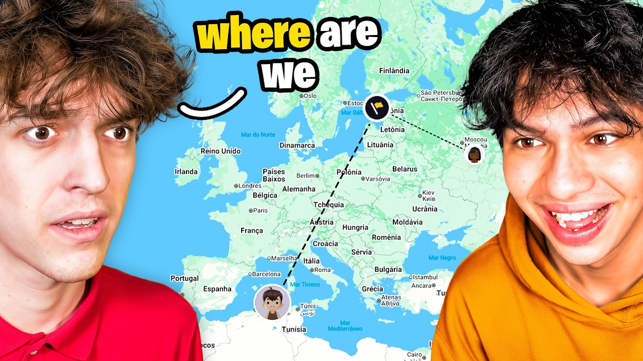 2 идиота играют в Geoguessr на $1000...