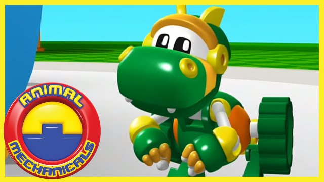Animal Mechanicals Full English Episode - Mechana Copycat Island | 323