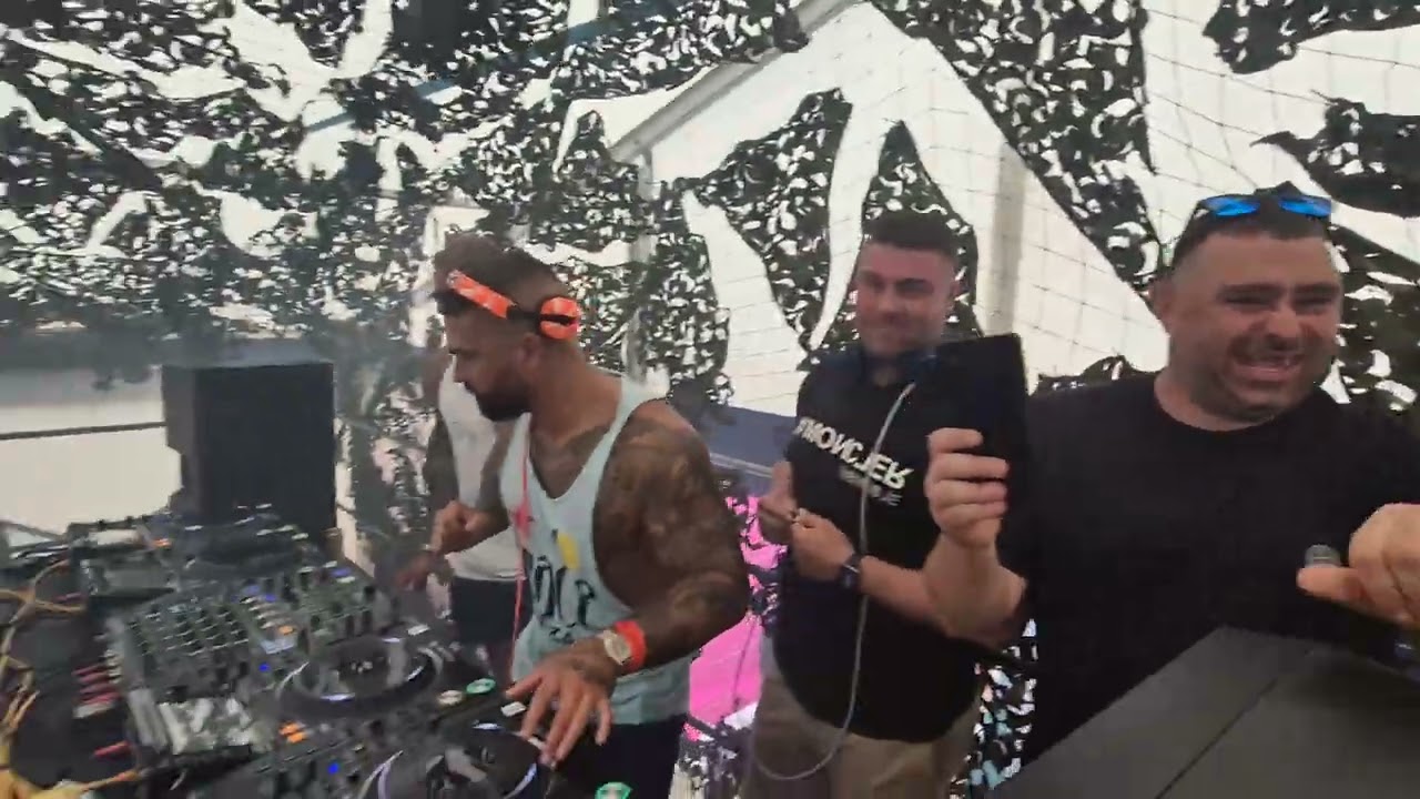 Major & Frostie - MC Stompin & Trance @ Clubland at the beach 2025 (Hysteria Tent)