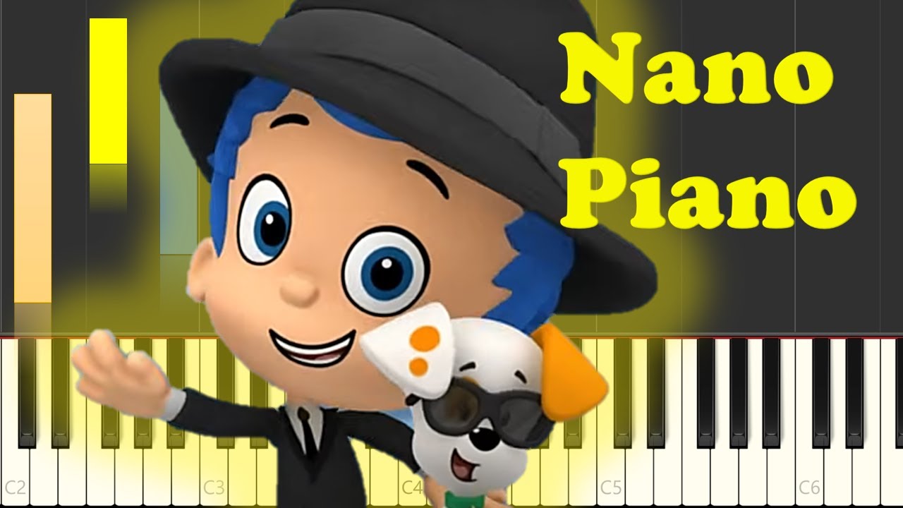 Bubble Guppies Rock Your Style On Piano EASY
