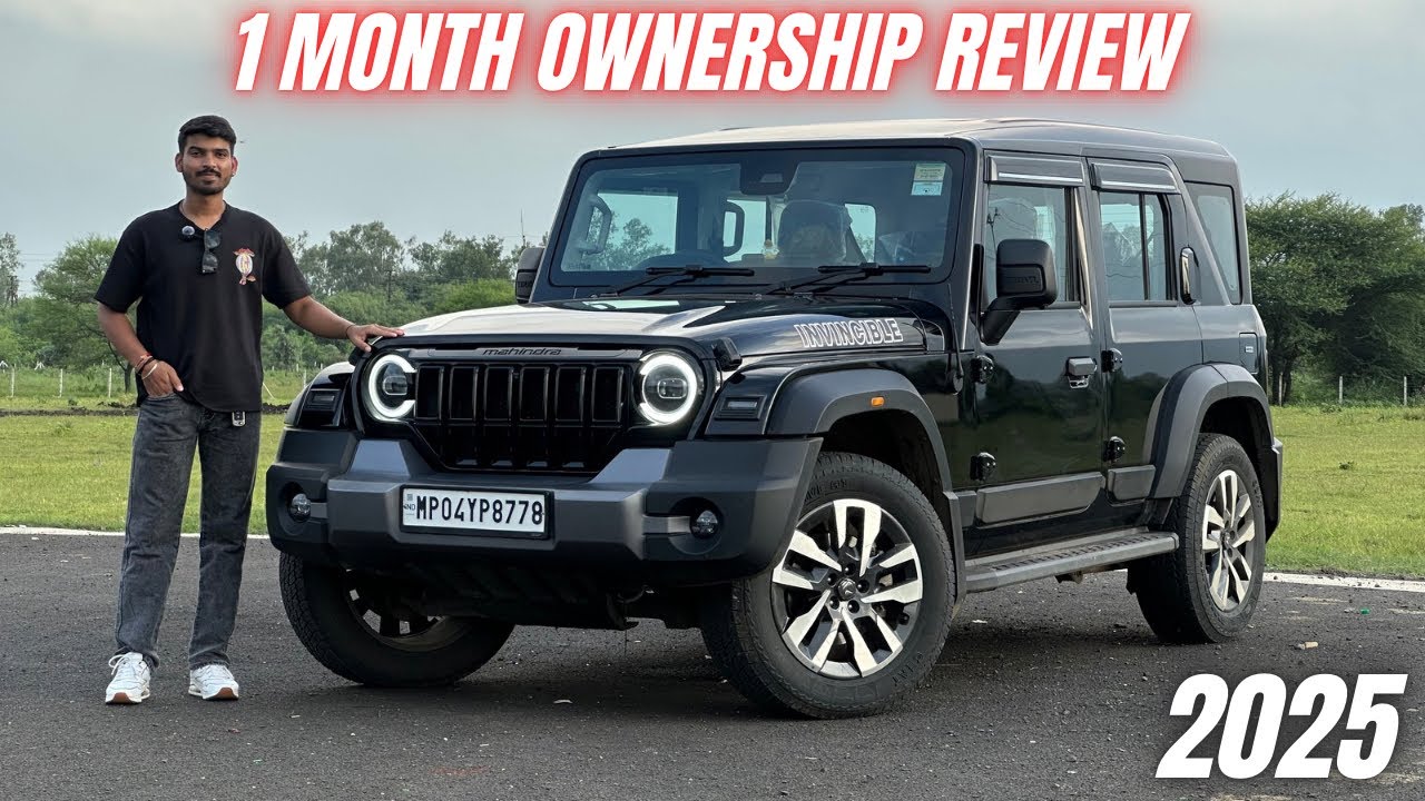 My 2025 Mahindra Thar Roxx AX7L 4x4 Diesel AT 1 Month Ownership Review | Anurag Imley