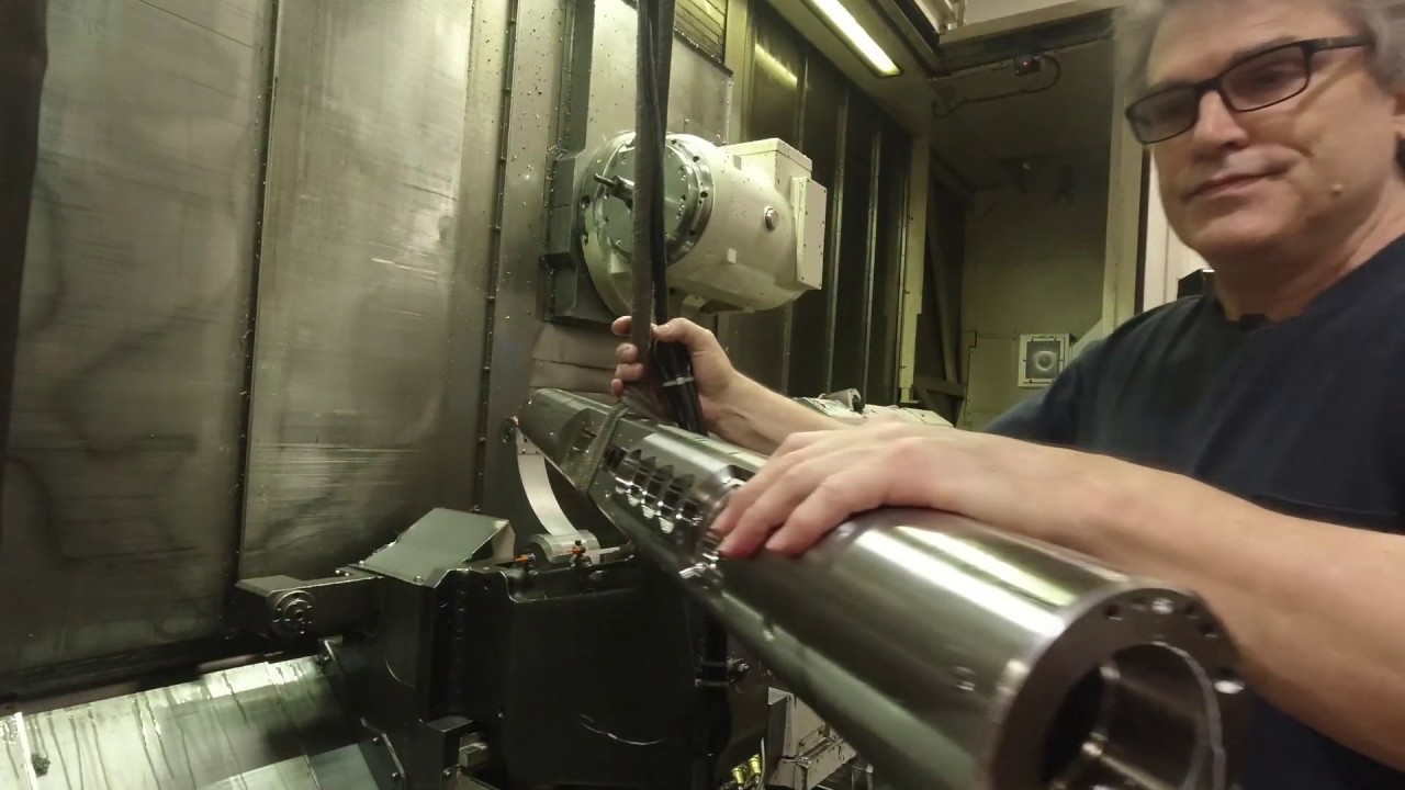 Final Operation Titanium Part Drill A Few Holes.