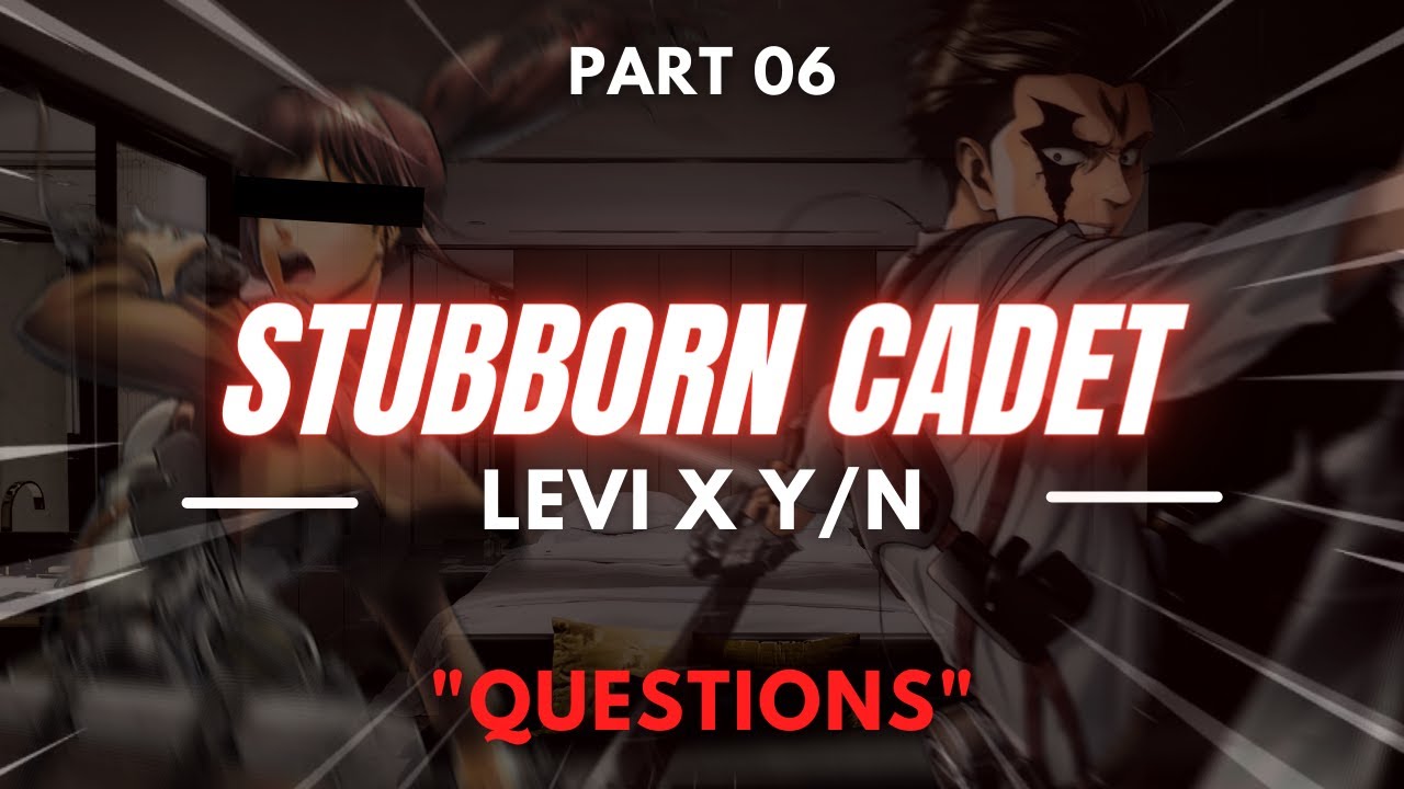 Stubborn Cadet - Pt 6 || LEVI X Y/N | 