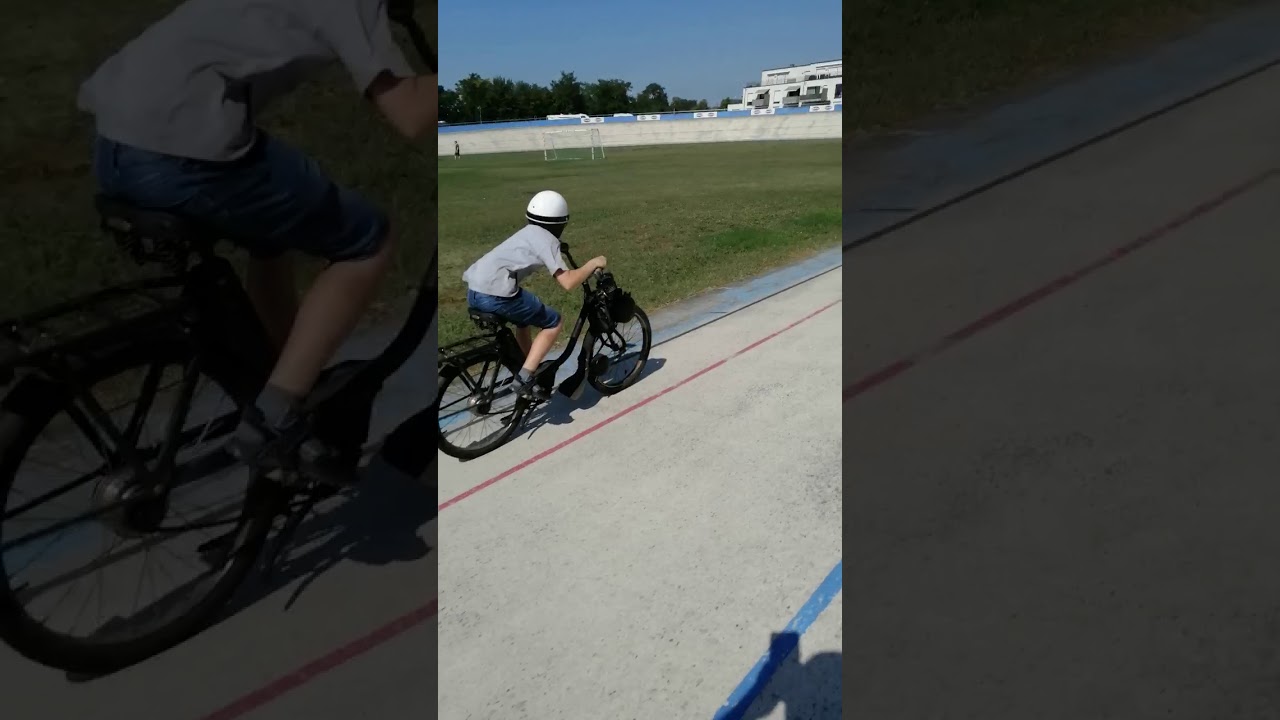 Race Solex Radrennbahn Darmstadt fast Kid Velosolex