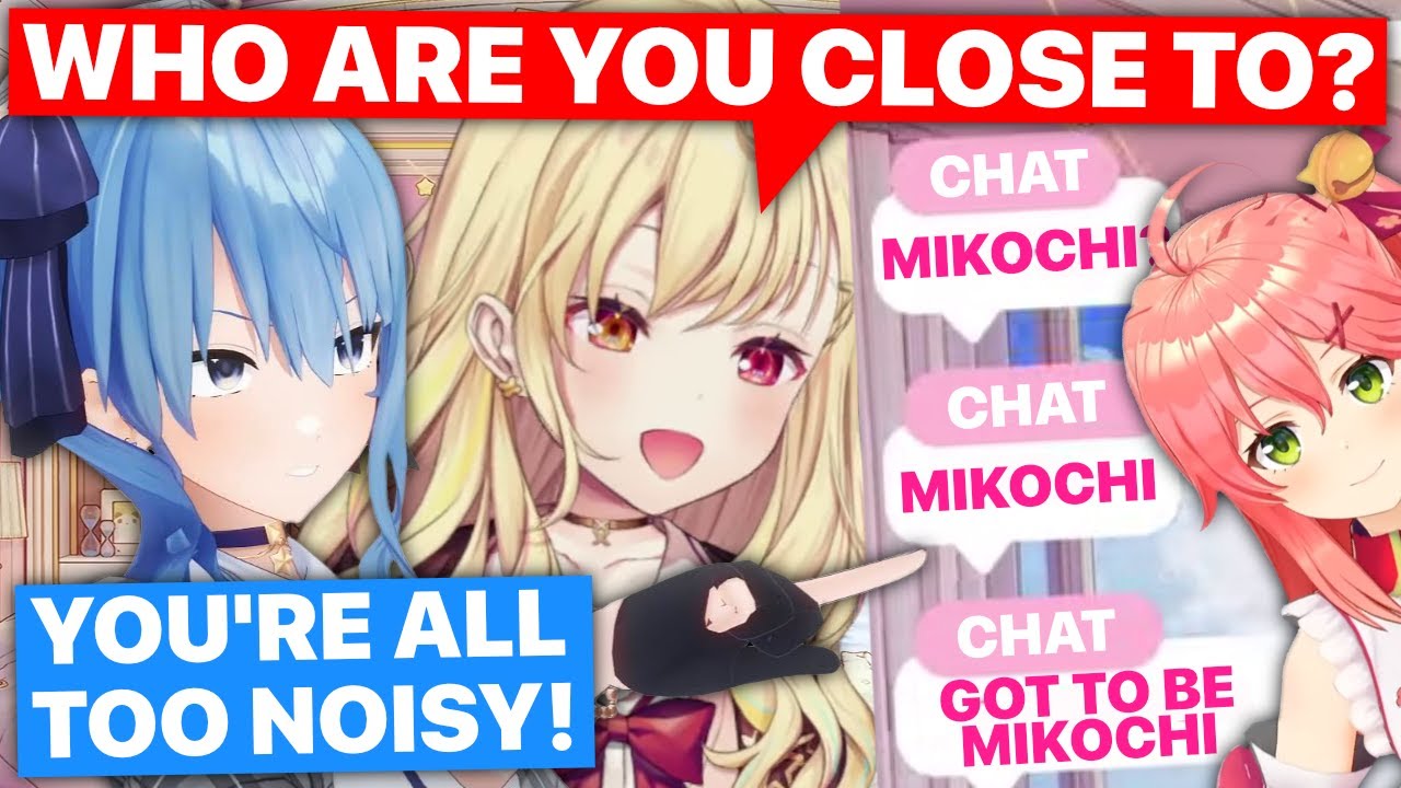Chat Annoys Suisei By Saying She's Close To Miko (Hoshikawa Sara, Nijisanji & Hololive) [Eng Subs]