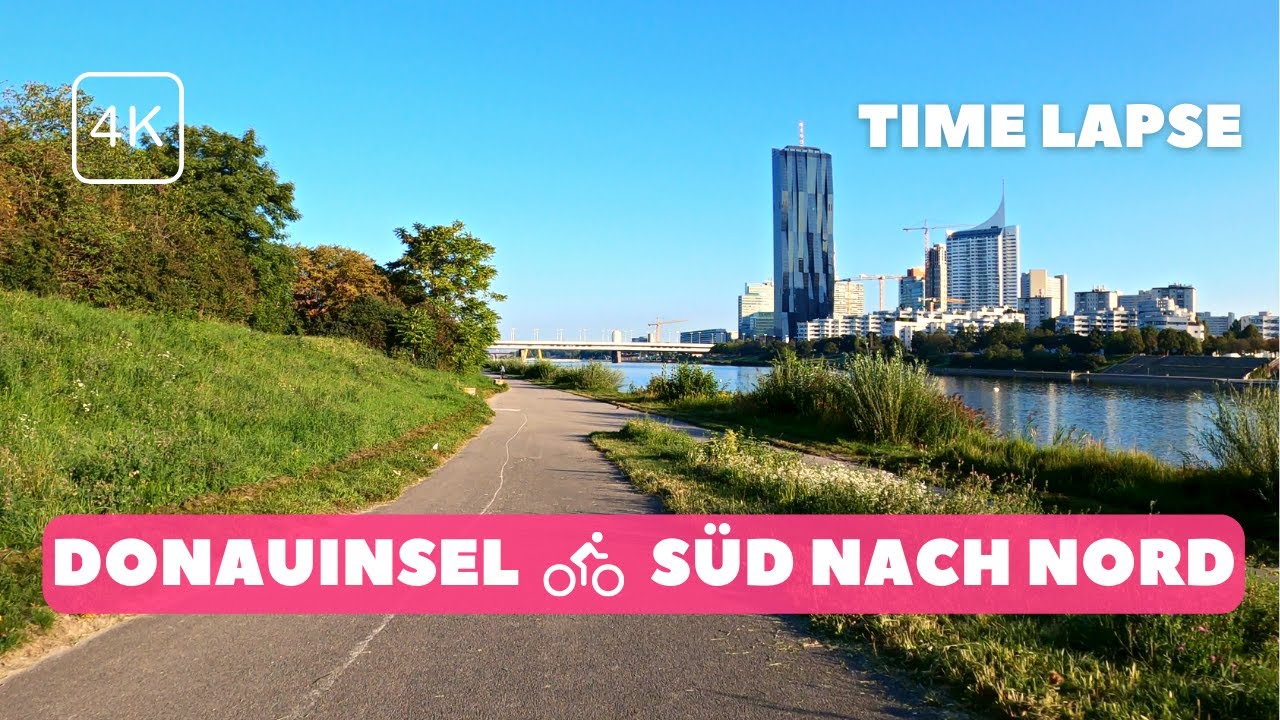 Best of 21 km Danube Island | Vienna Bike Ride