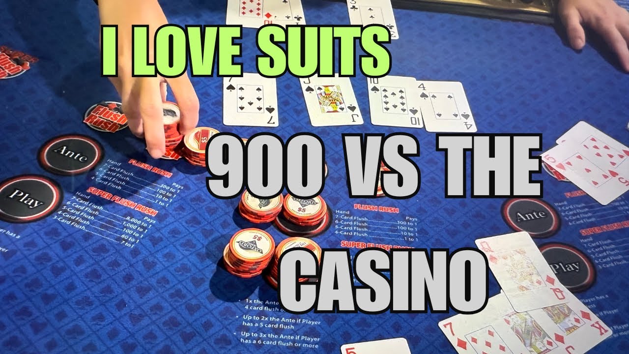 I LOVE SUITS ! 900 VS THE CASINO