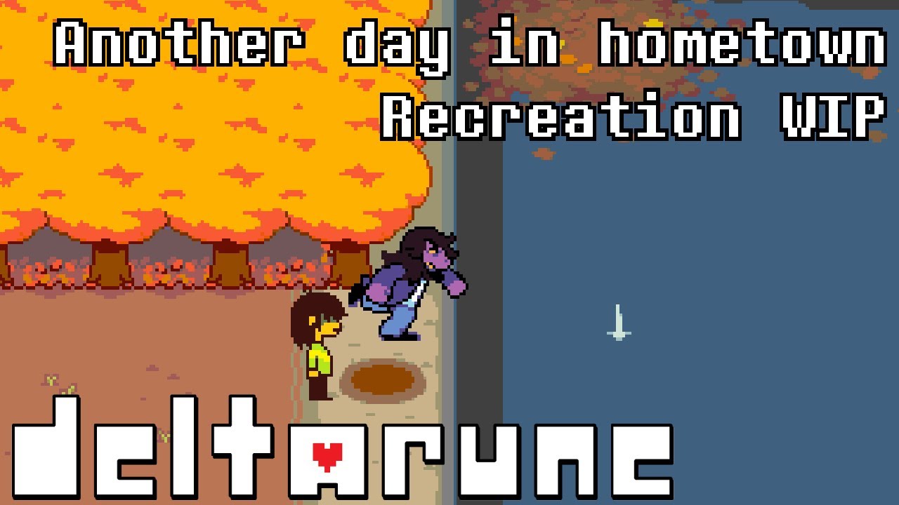DELTARUNE Chapter 4 - Another day in hometown (Recreation + FLP WIP)