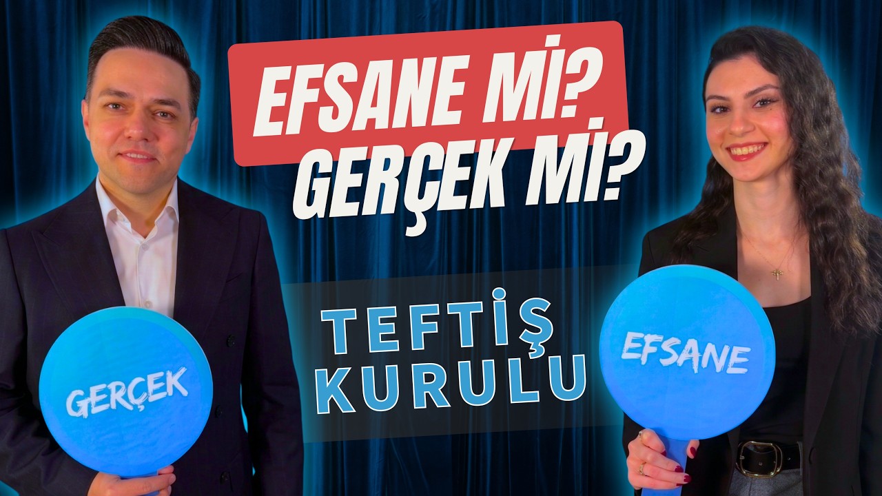 M&uuml;fettişler Her Şeyi Bilir! | Efsane Mi Ger&ccedil;ek Mi? #1 | Teftiş Kurulu | DenizBank Deniz Akademi