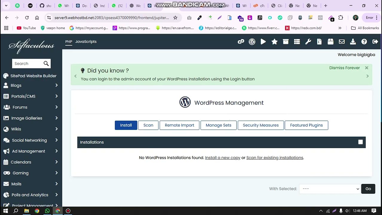 How to Login to cPanel from Hosting Dashboard & Install WordPress (Complete Guide )