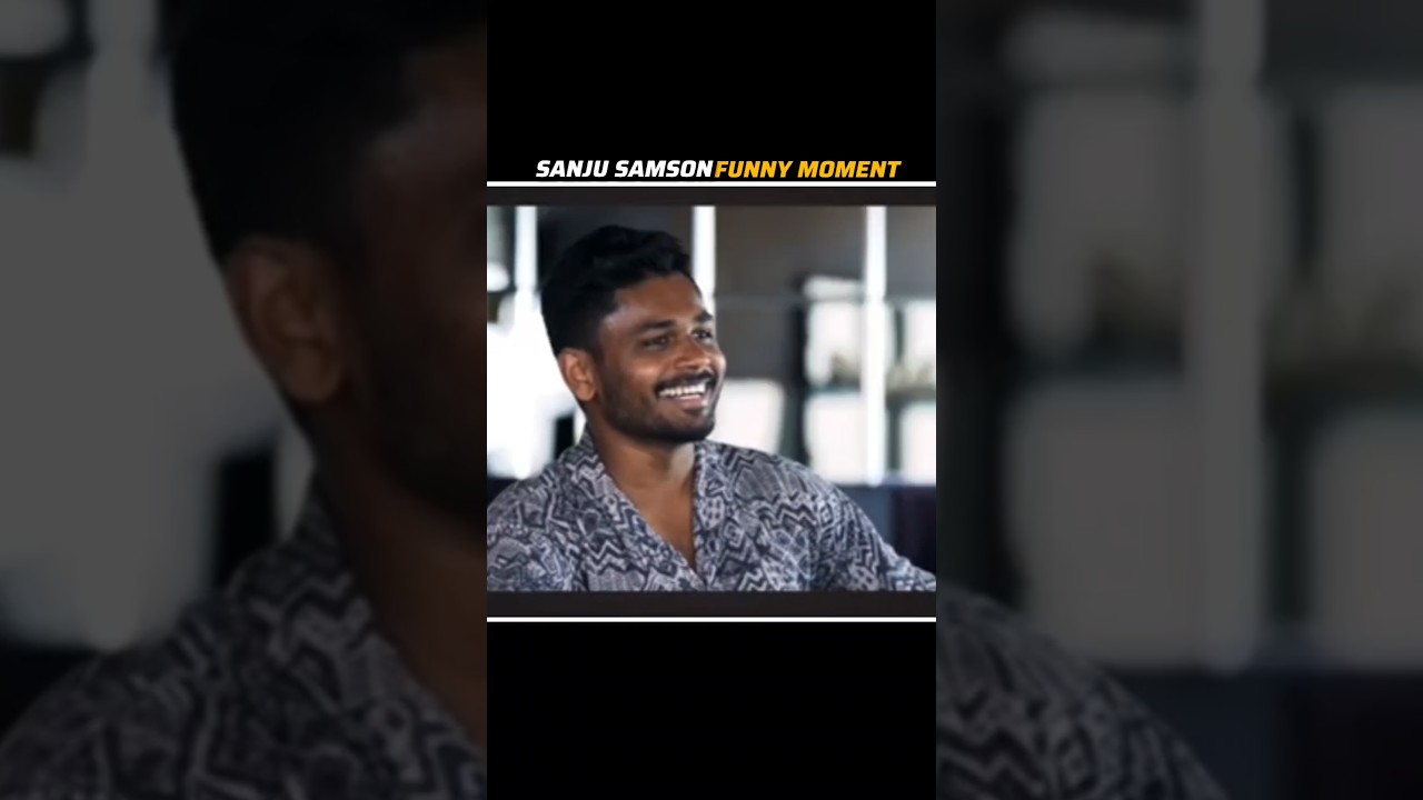 Sanju Samson Funny Moment