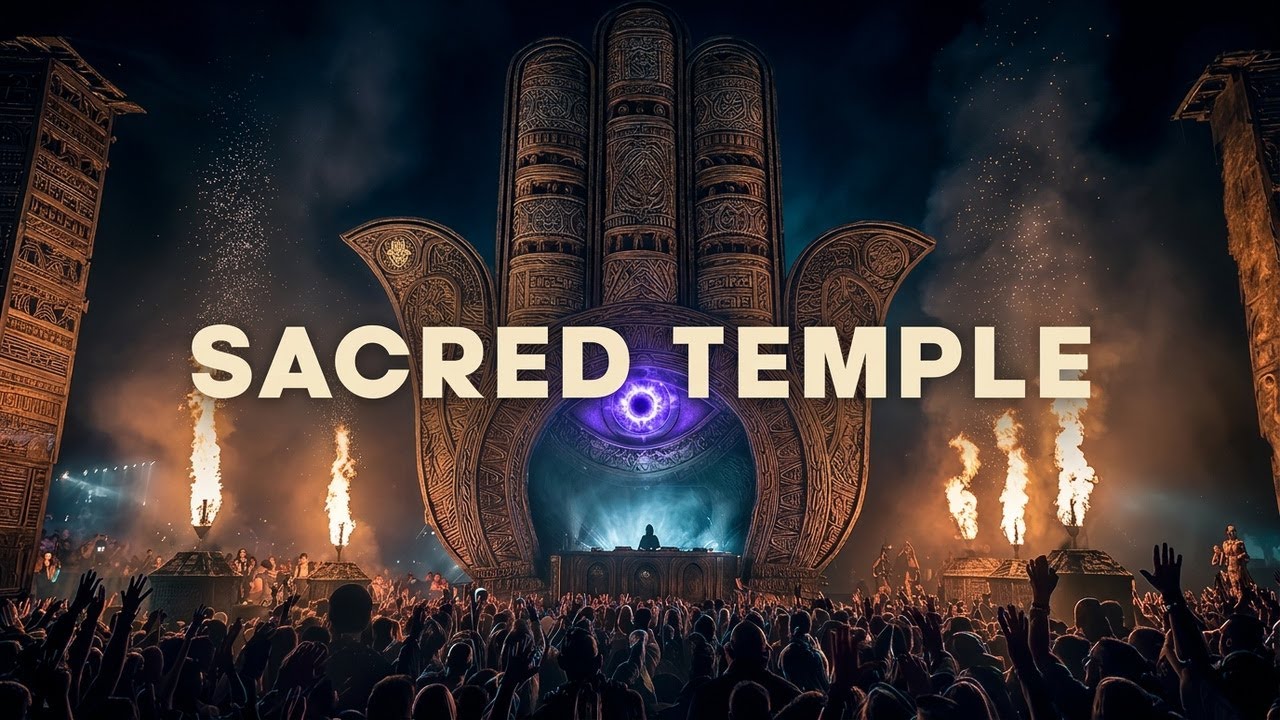 HAMSA Sacred Temple 🪬 Afro & Melodic Techno Underground Ritual
