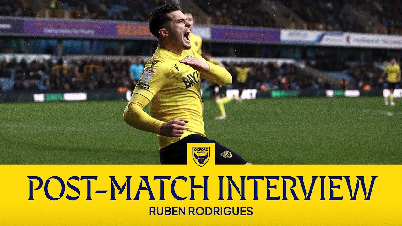 Ruben Rodrigues Reflects After Scoring the Winner at Millwall