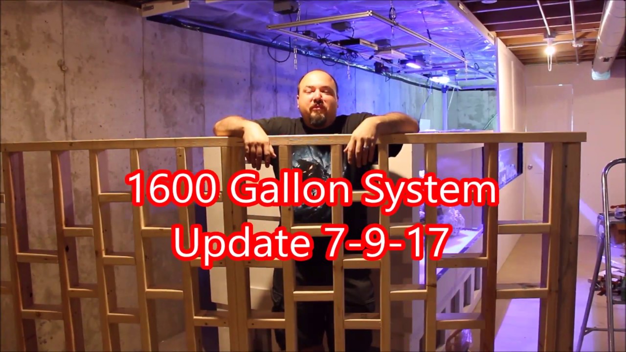 1600 Gallon System Update 7-9-17