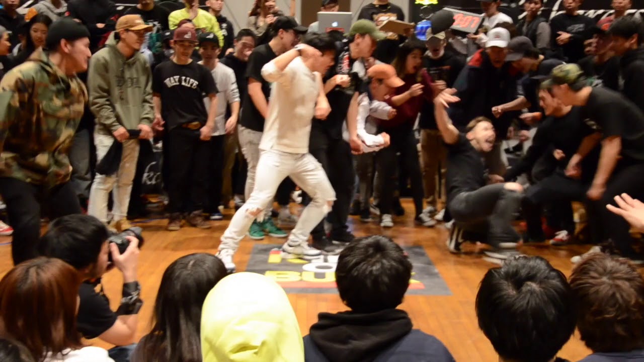 General Twiggz vs Boi Krow｜MENS TOURNAMENT BEST 4 ①｜KING OF BUCK 8｜2017.12.10