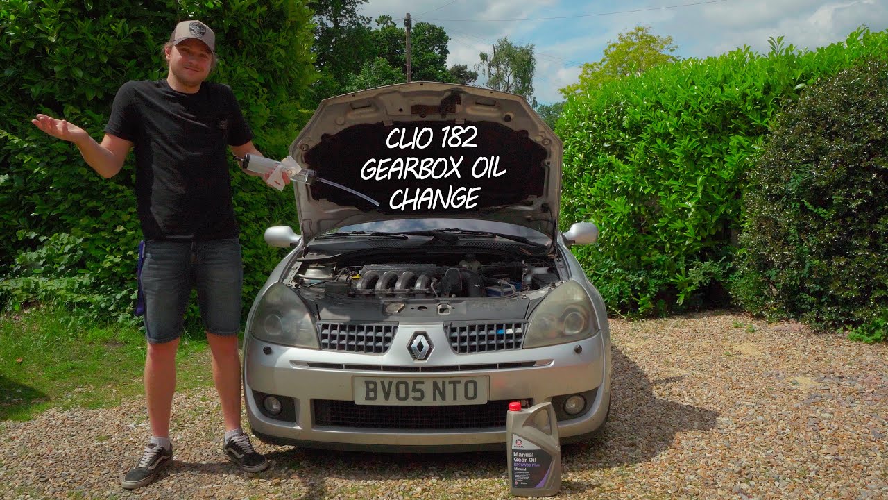 Renault Clio 182 Gearbox Oil Change