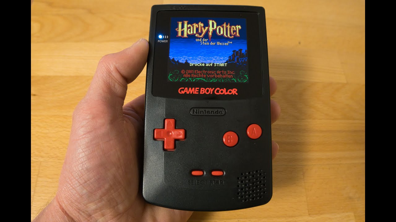 I modded my Game Boy Color; IPS Display+USB-C Charging