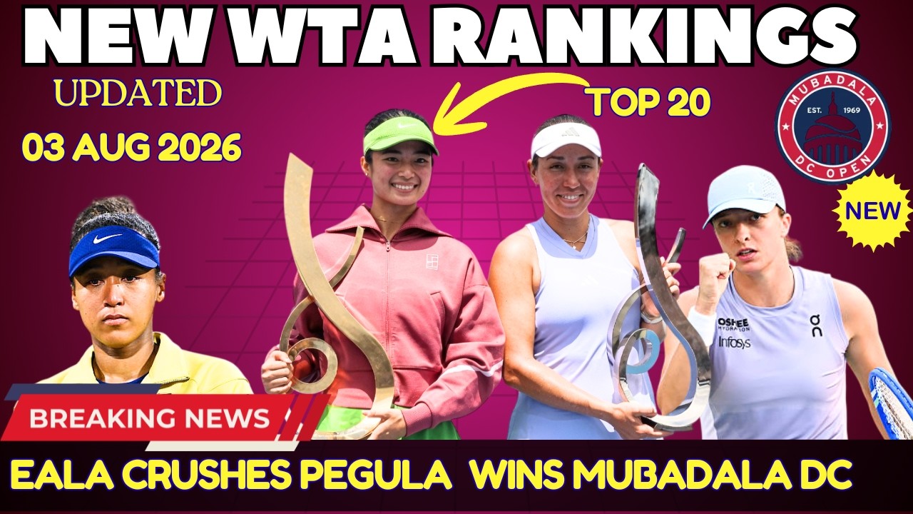NEW WTA Rankings SHOCK! Alexandra Eala CRUSHES Pegula to Win Mubadala DC Title! Historic Top 20 Rise