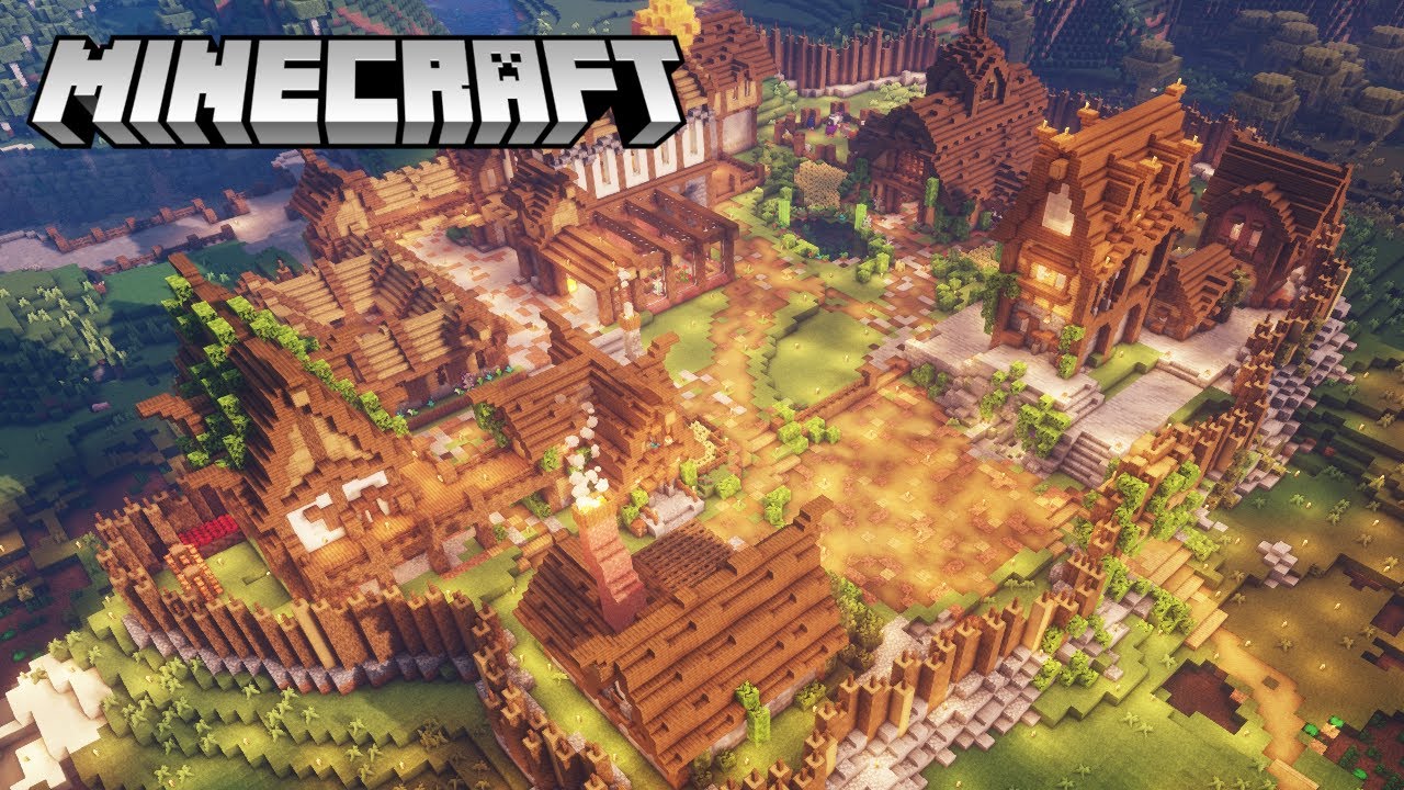 Minecraft Timelapse: Survival Village