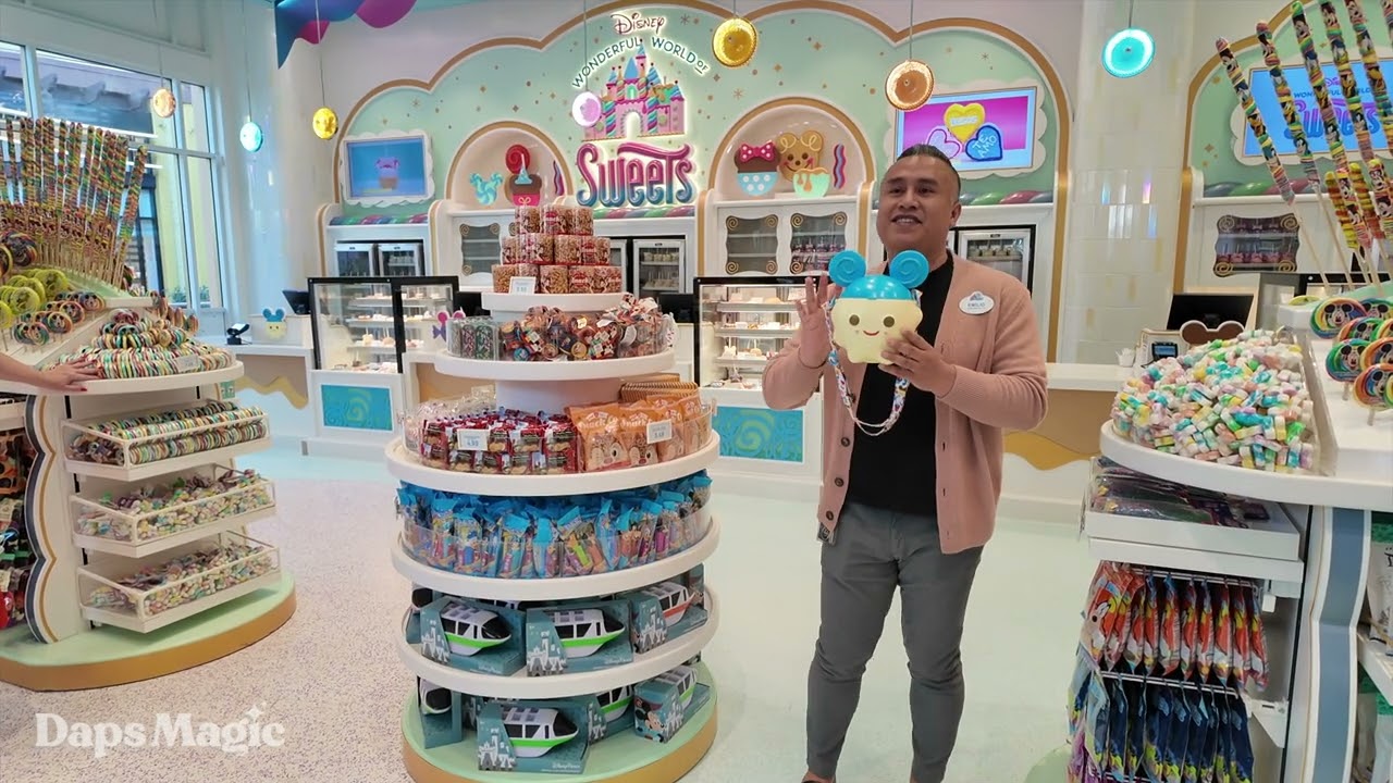 Disney Wonderful World of Sweets Preview and Tour | Disneyland Resort 2025 4K