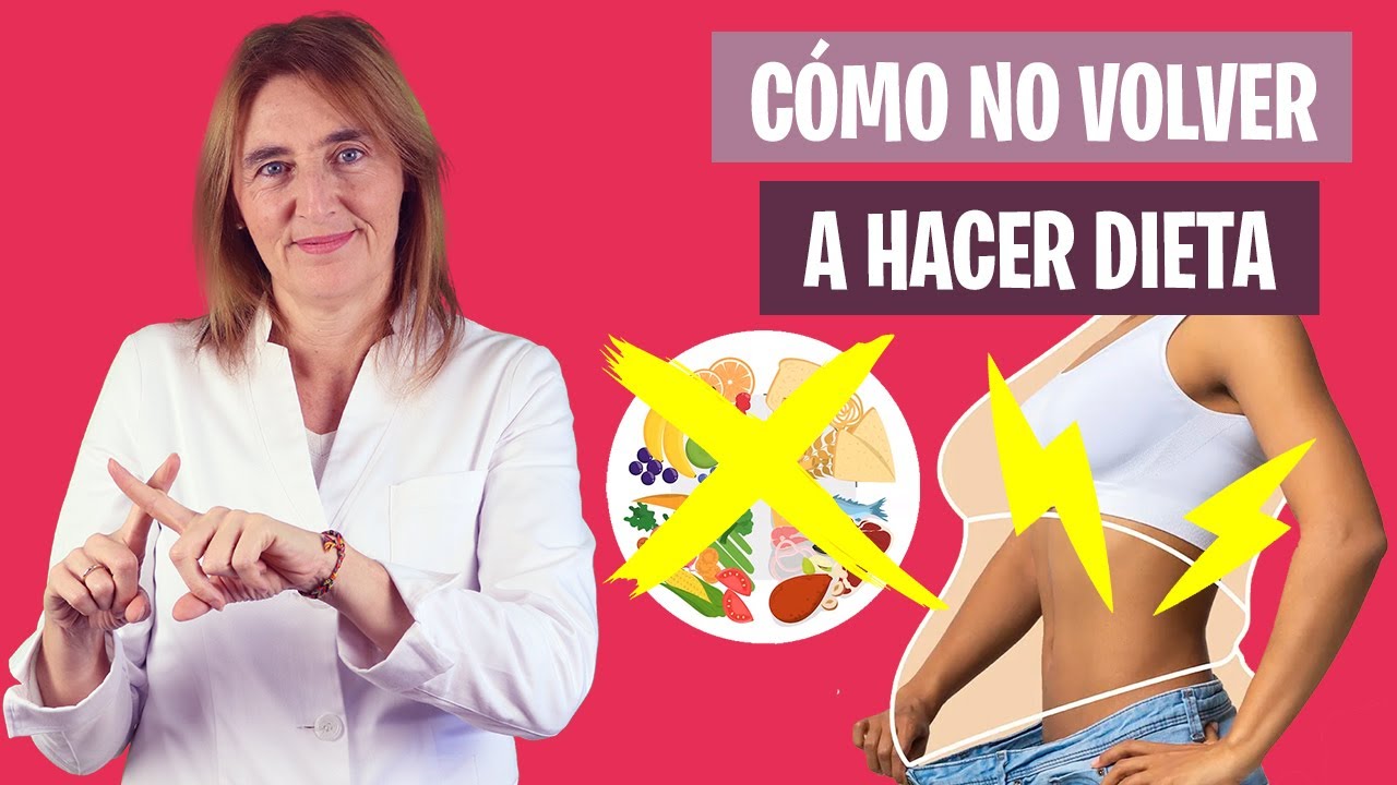 ASÍ NUNCA más TENDRÁS que PONERTE A RÉGIMEN | Adelgaza sin dietas muy fácil | Nutrición y Dietética