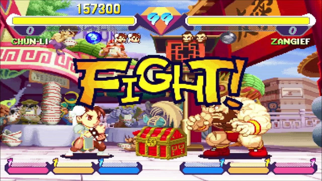 Super Gem Fighter Chun li Play Through