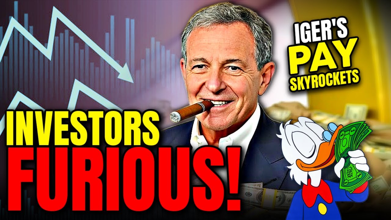 Disney Internal WAR! Investors FURIOUS Over CEO Bob Iger's Crazy High Pay REVEALED in New Doc!