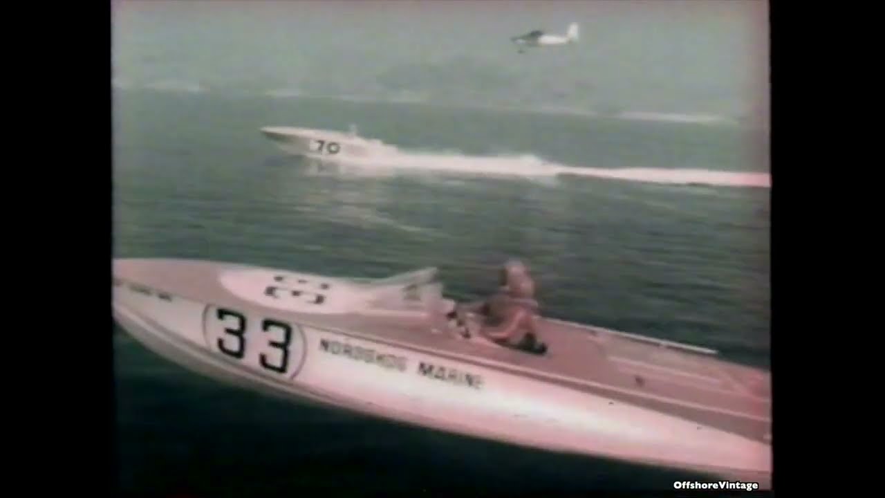 Run Sunward 1960's Ocean Powerboat racing Offshore powerboat racing