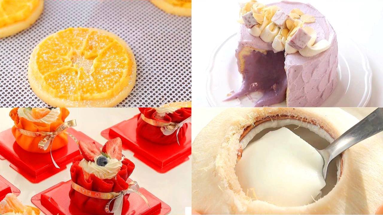 Satisfying Relaxing Video|Lucky Bag Cake Recipe|Asmr|Tiktok