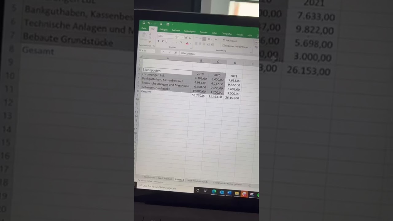 Automatische Formatierung von Excel Tabellen #office #excel #schule #exceltips