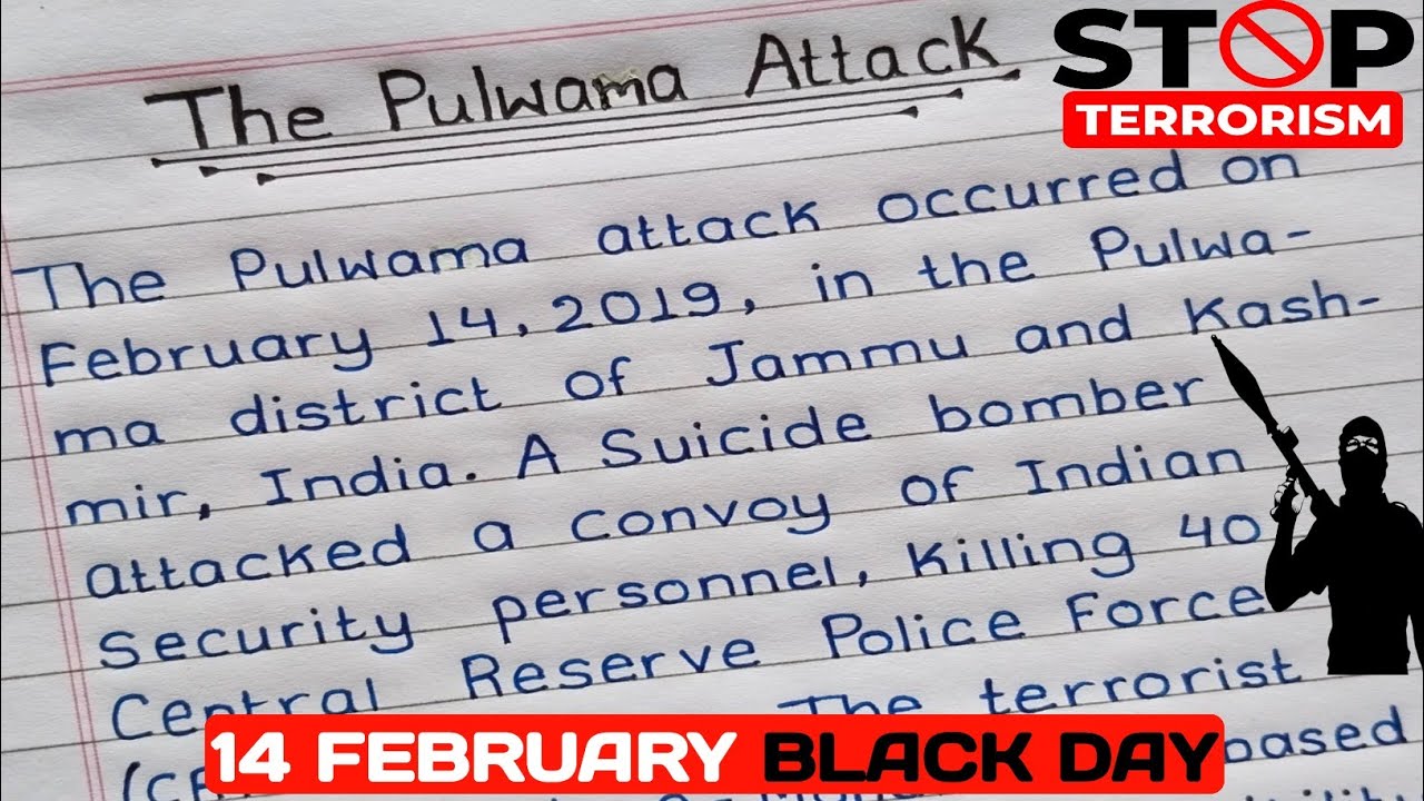 The Pulwama Attack | Essay on Pulwama Attack | 14 February | Black Day | Siksa Sathi