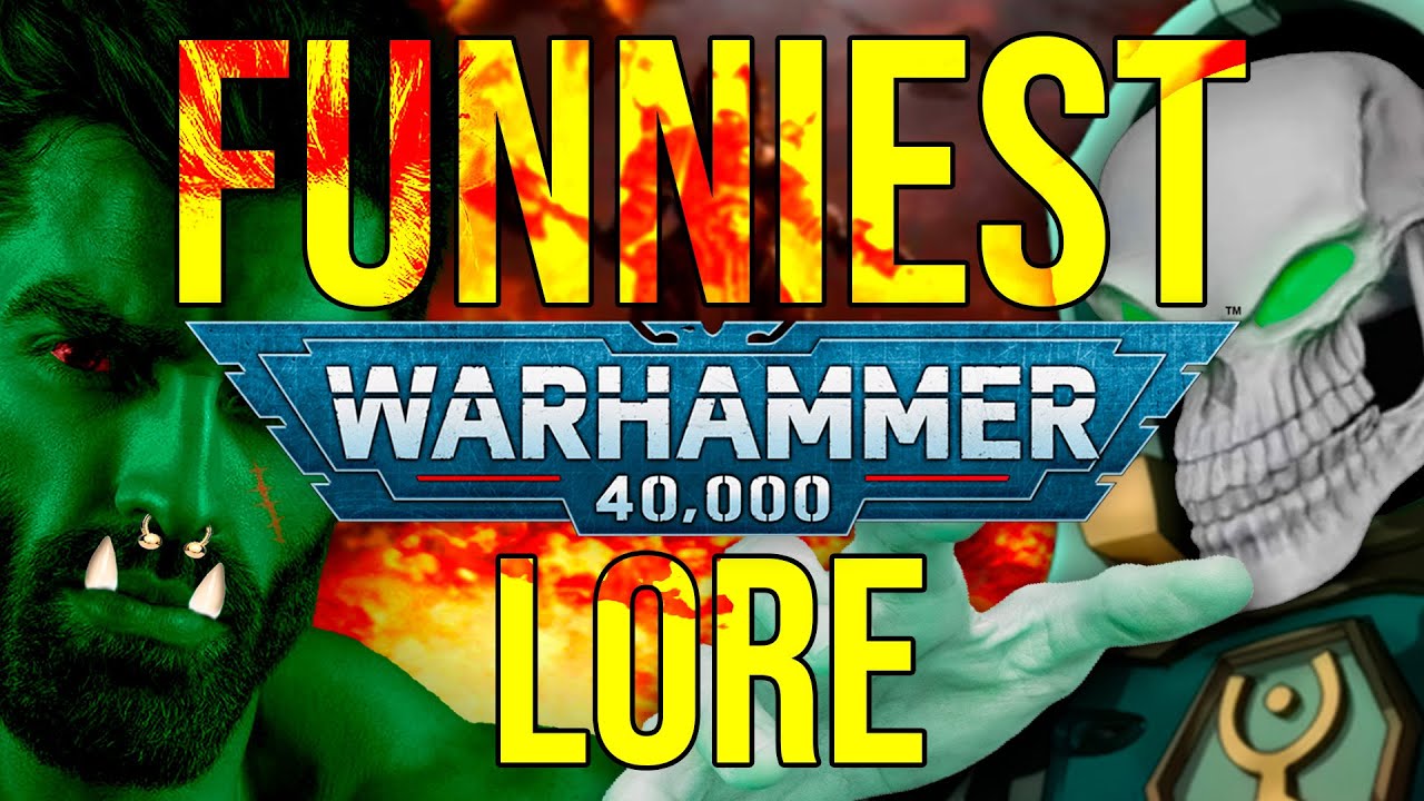 Самая смешная подборка фактов и знаний о Warhammer 40k
