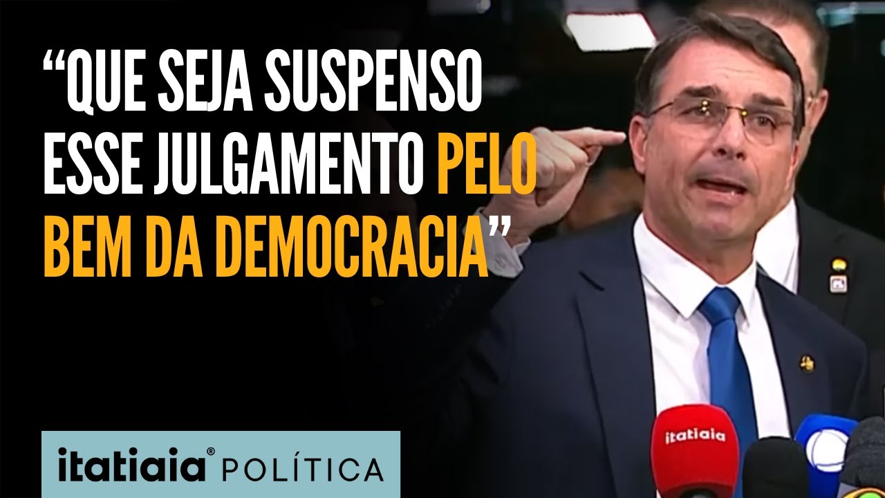 FLÁVIO BOLSONARO ACUSA MORAES DE FRAUDE E PEDE SUSPENSÃO DE JULGAMENTO DE JAIR BOLSONARO