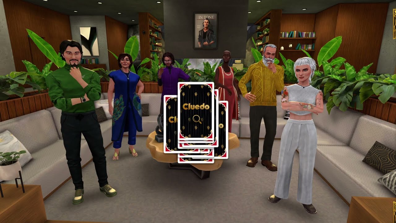 Cluedo Whispering Pines Retreat: Clue Cards Medium Challenge | PS5 Gameplay 🎮🌲