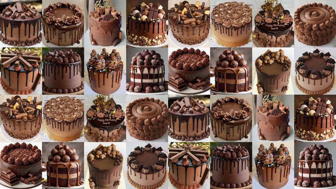 🌈🍫Chocolate Cake Recipe/Chocolate Cake Design/Cake Decorating Ideas For Beginners/Birthday Cake 