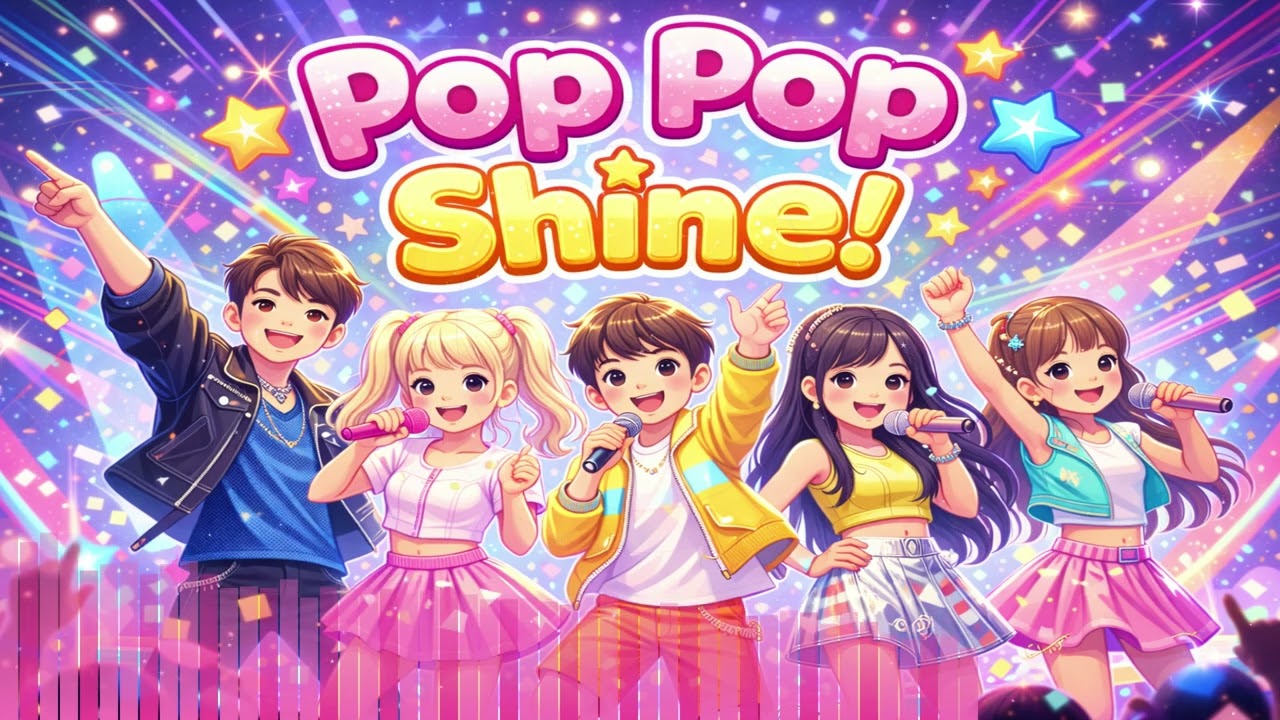 Pop Pop Shine! K-POP Kids Song