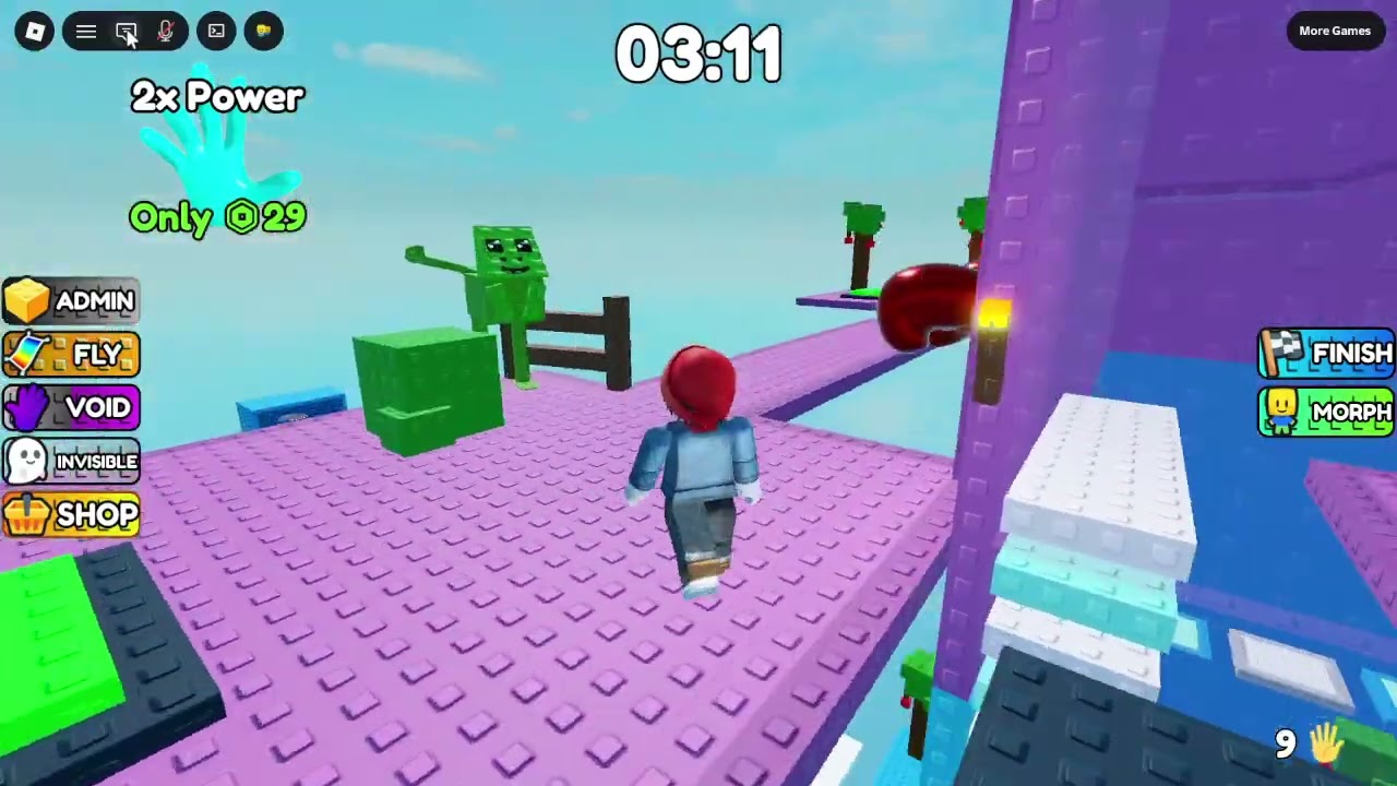 ma joc roblox si sunt admin partea 2