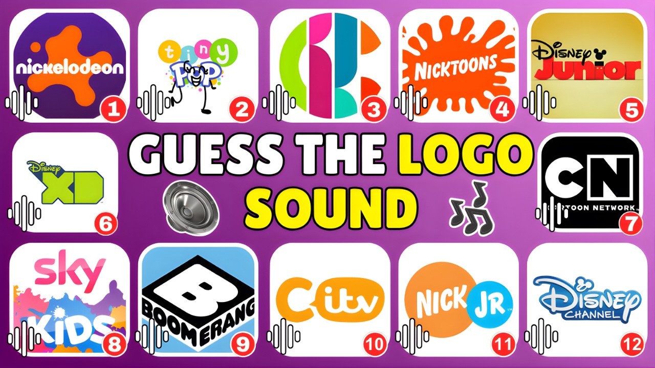 Guess The Cartoon TV Channel Logo Sound 🔊📺 | 32 Nostalgic Intros Challenge | Quiz 2026