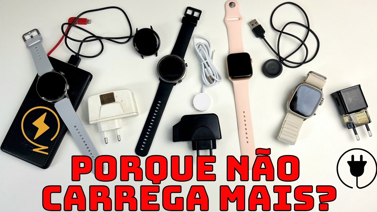 SMARTWATCH APAGOU, NÃO CARREGA E NÃO LIGA MAIS! O QUE CAUSA ESSE PROBLEMA E COMO RECUPERAR SEU SMART