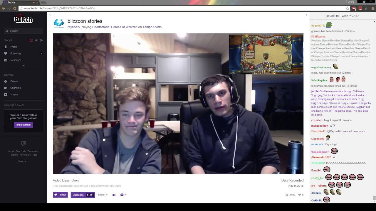 Squad feels speech with Reynad