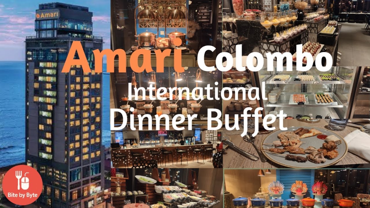 Amari Colombo International Dinner Buffet Review | Luxury Hotel Food Experience 🍽️✨ | 