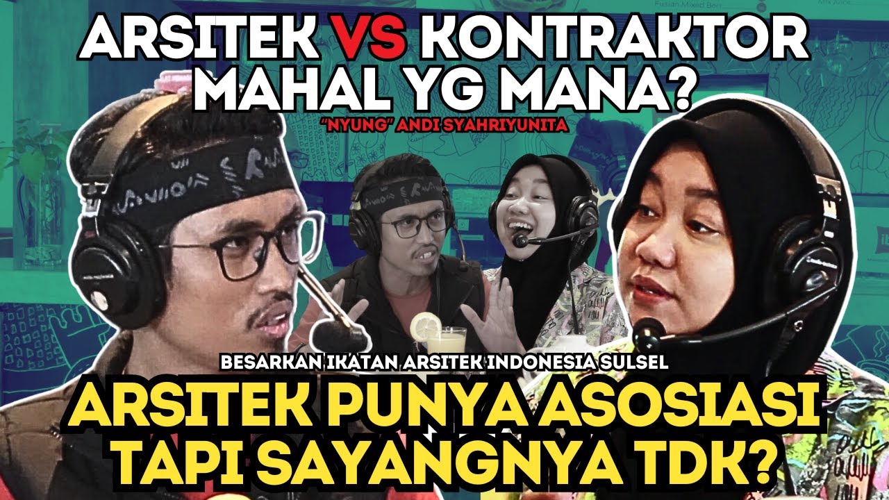 APAAN INI😳‼️KNP TDK PAKE ARSITEK DARI DULU; MAU KUASAI PROJEK PEMERINTAH⁉️Kaka Nyung-Podcast Rijal