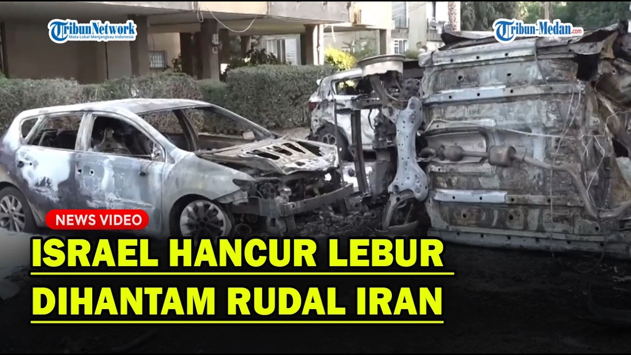 PENAMPAKAN Israel Hancur Lebur Dihantam Rudal Iran❓