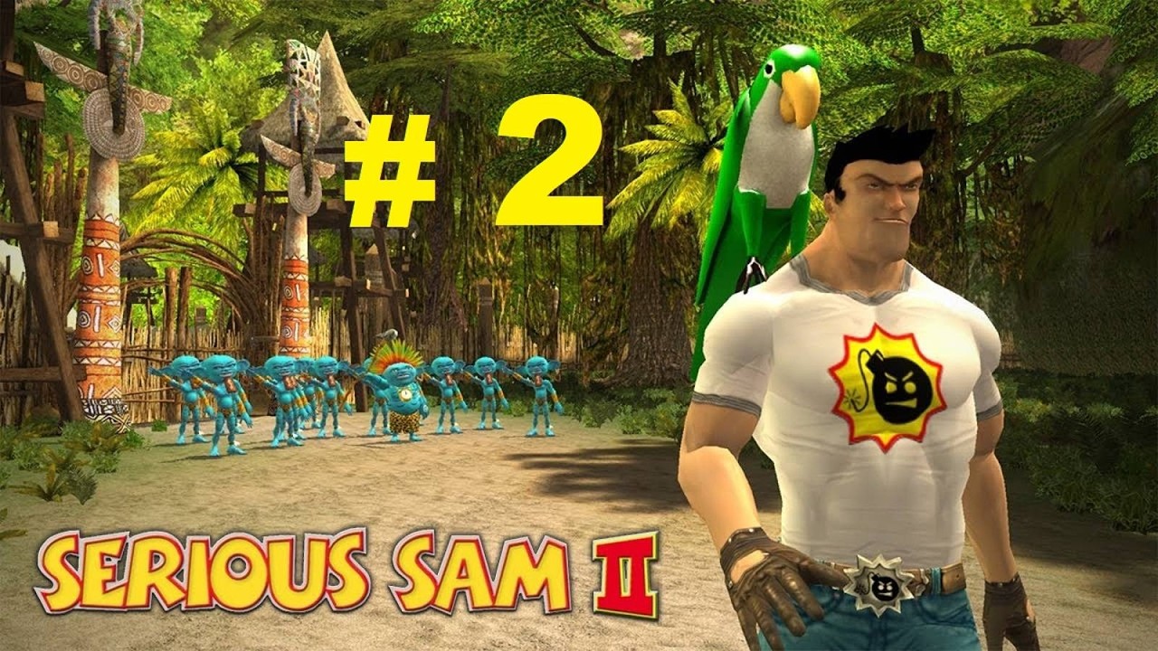 Играю легенду Serious Sam II