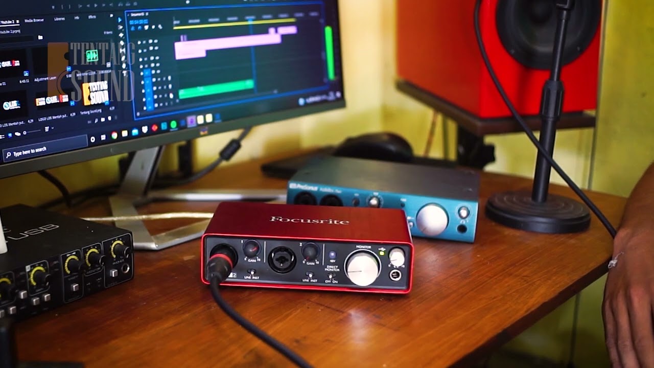 focusrite vs presonus,rekomendasi soundcard terbaik.