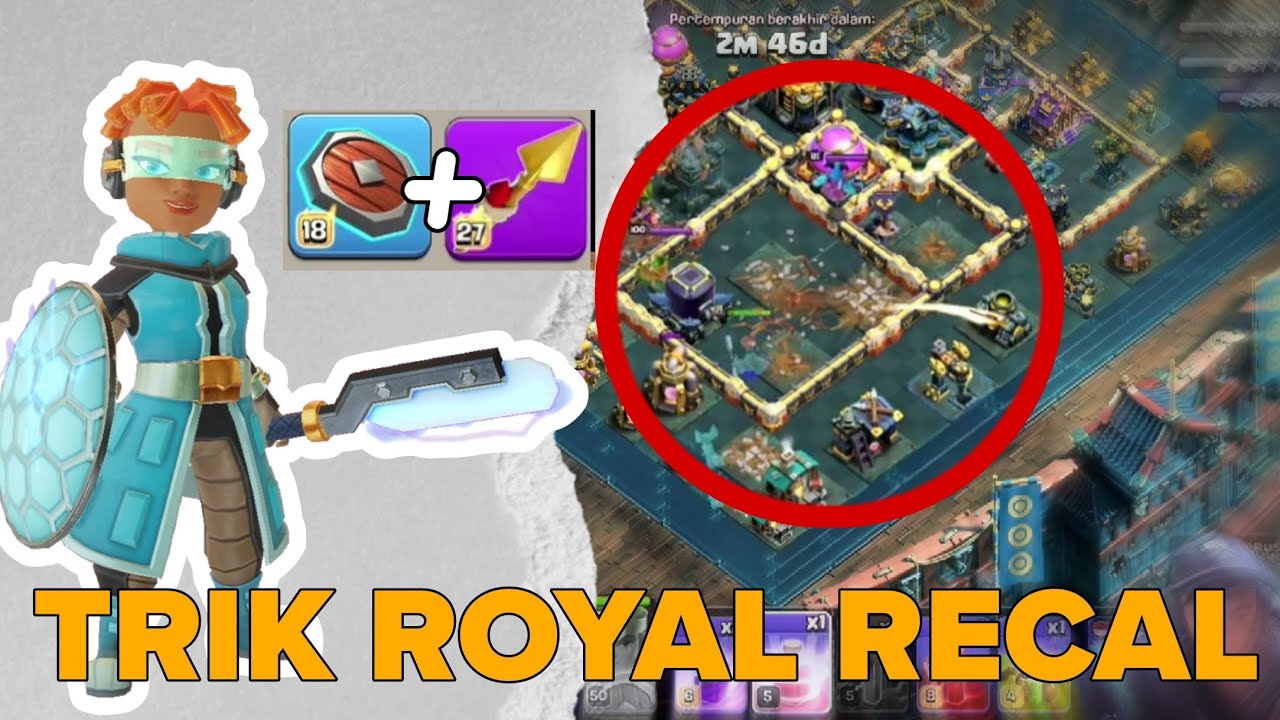 TANPA RC INVISIBLE!!! KOMBO TH17 TERBAIK - CLASH OF CLANS INDONESIA