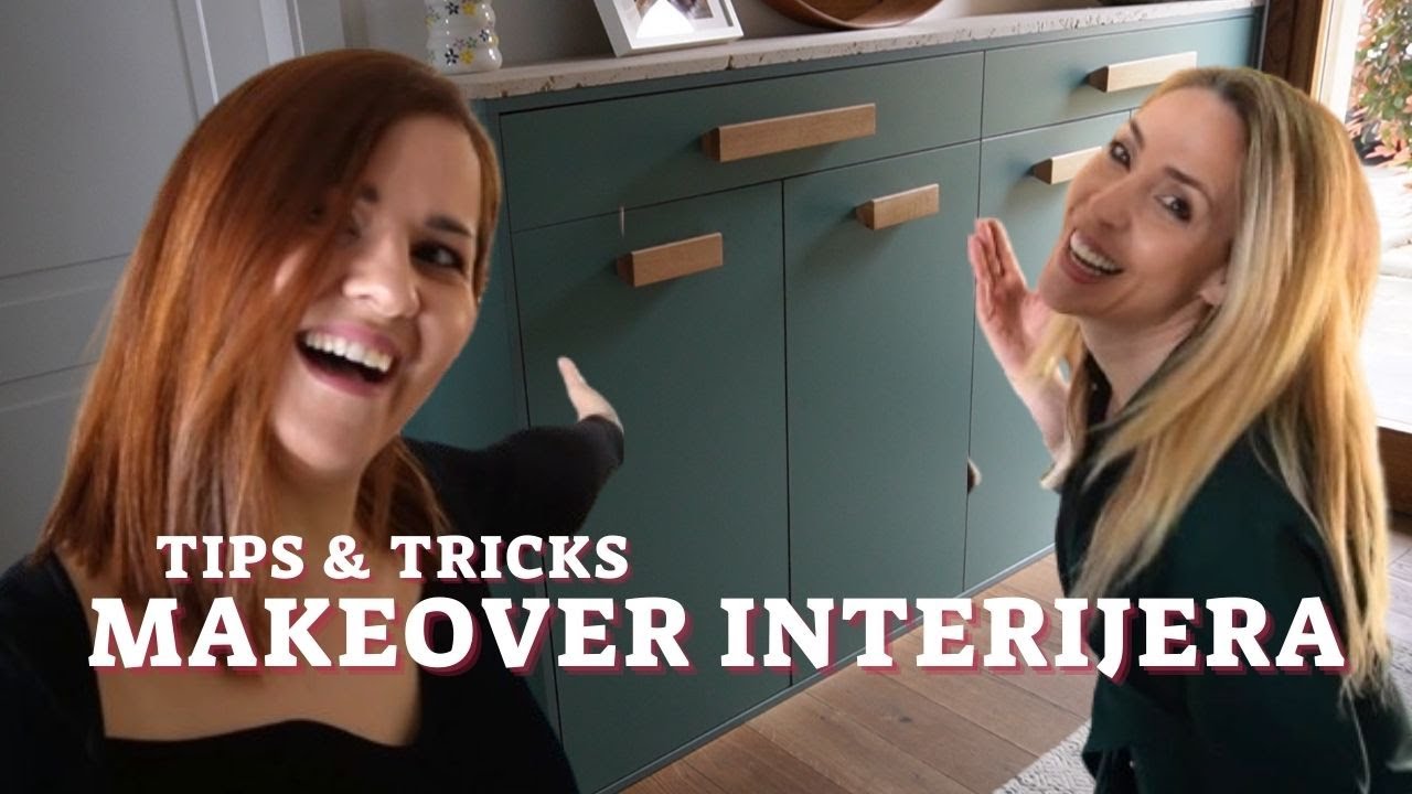MAKEOVER PROSTORIJA / TRIKOVI ZA PREUREĐENJE / ROOM TOUR SA SLAVICOM DE JONG