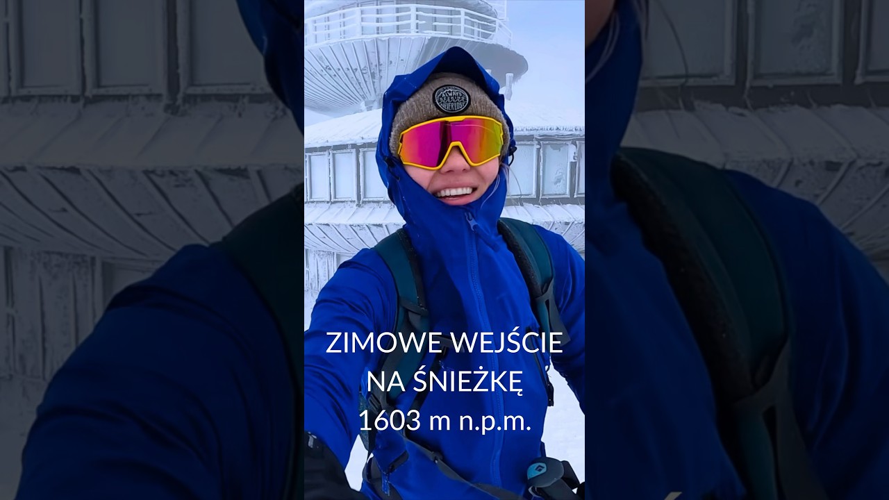 Zimowe wejście na Śnieżkę 💪🏻🥶