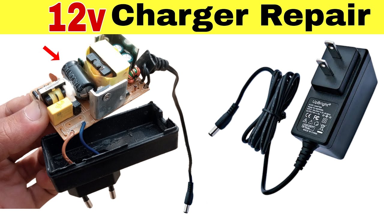 how to repair 12v adapter | 12v charger repair | how to fix 12v adapter