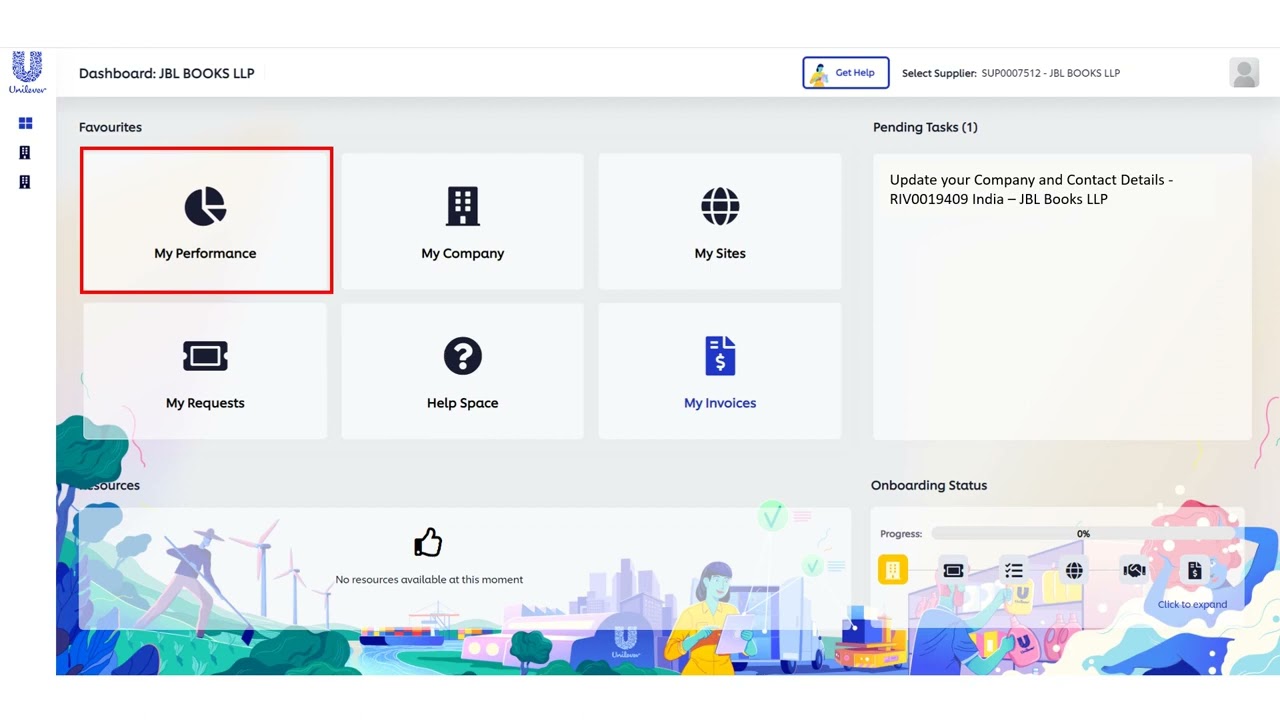 Unilever Supplier Portal   Supplier Portal Tour Guide